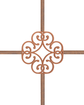 Karolaj Motifi 8x10mm Altın Meşe Osmanlı Motif