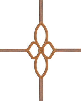 Karolaj Motifi 8x10mm Altın Meşe Sonsuz Motif