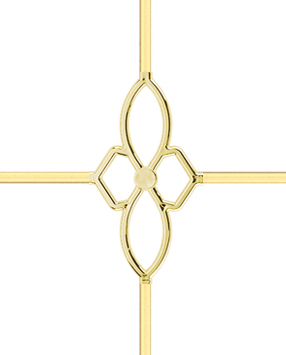 Karolaj Motifi 8x10mm Altın Sonsuz Motif