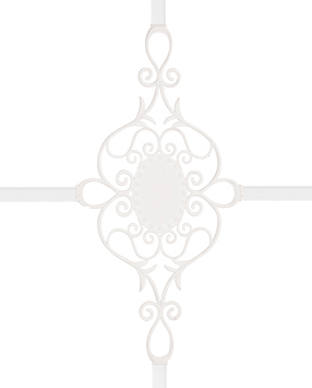 Karolaj Motifi 8x18mm Beyaz Motif