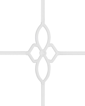 Karolaj Motifi 8x10mm Beyaz Sonsuz Motif