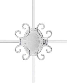 Karolaj Motifi 8x10mm Gümüş Motif